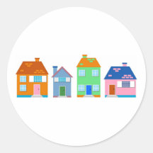 Residential Homes Stickers