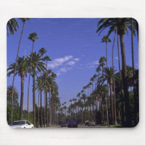 Residential Rodeo Drive, Beverly Hills, California Mousepads