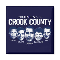 Residents of Crook County Refrigerator Magnet