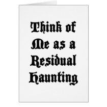 Residual Haunting cards by scooterfun Residual Haunting cards
