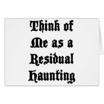Residual Haunting cards by scooterfun Residual Haunting cards
