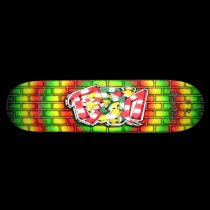 RESIN Tag 02 ~ Custom Graffiti Art Pro Skateboard skateboards