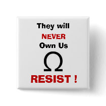 Resist ! pinback buttons