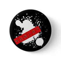 RESIST Rebellious Design buttons by Scarebaby RESIST Rebellious Design buttons