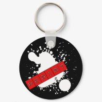 RESIST Rebellious Design keychains by Scarebaby RESIST Rebellious Design keychains