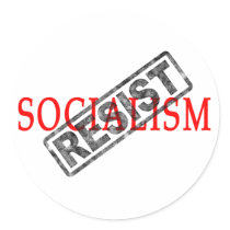 Resist Socialism stickers