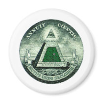 Resist the NEW WORLD ORDER Refrigerator Magnet