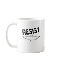 Resist The New World Order Coffee Mug