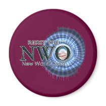 Resist the NWO Fridge Magnets