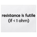 resistance is futile flyers