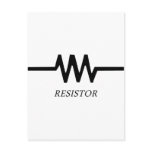 Resistor Post Card