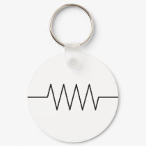 Resistor Symbol keychains