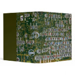 Resistors on a Circuit Board 3 Ring Binder