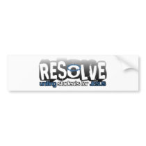 Resolve_large bumper stickers by Resolve Resolve_large bumper stickers