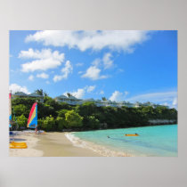 resort in Antigua Poster