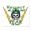 Respect all, but Fear No One! posters by SportsZoneSS Respect all, but Fear No One! posters