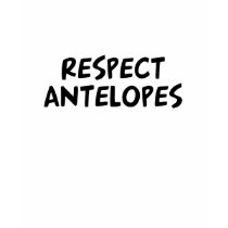 Respect Antelopes t-shirts by dustin1175 Respect Antelopes t-shirts