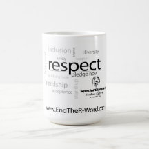 Respect coffee mug