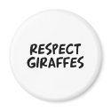 Respect Giraffes magnets