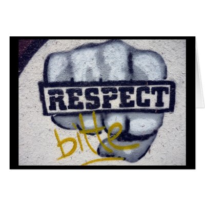 respect in graffiti