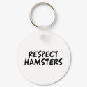 Respect Hamsters keychains