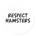 Respect Hamsters stickers
