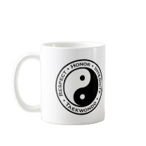 Respect Honor Integrity Taekwondo Coffee Mug