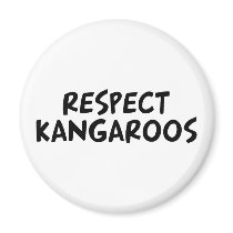 Respect Kangaroos magnets