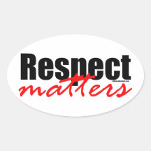 Respect Matters Sticker