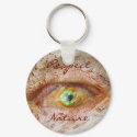 Respect nature - add own text keychains