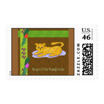 Respect Our Rainforests Postage Stamps