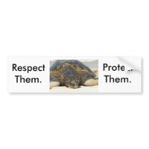 Respect. Protect. bumper stickers by haolegirlinhawaii Respect. Protect. bumper stickers