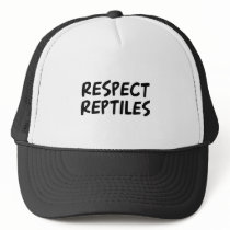Respect Reptiles hats