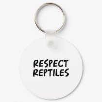 Respect Reptiles keychains