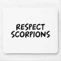 Respect Scorpions mousepads