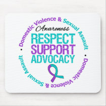 Respect Support Advocacy Domestic Violence Mousepad