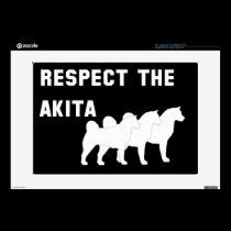 respect the akita skins
