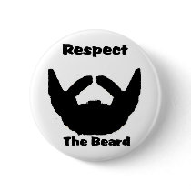 respect the beard pin