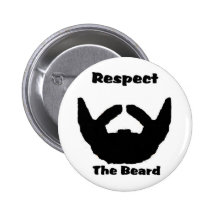 respect the beard pin