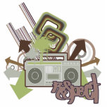 Respect the Beat Boom Box Acrylic Cut Out