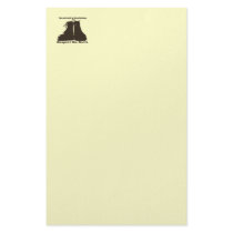 "Respect the Boots" What REAL workers wear! Stationery Design