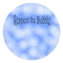 Respect the Bubble Stickers