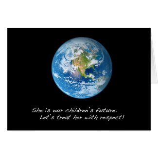Respect the Earth Card