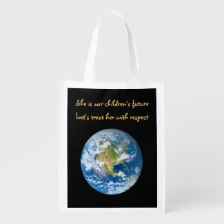 Respect the Earth - Earth Day Market Totes