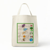 Respect the Earth, Love your Children Grocery Bag