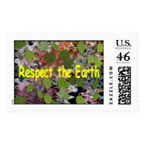 Respect the Earth postage