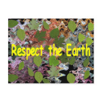 Respect the Earth postcards