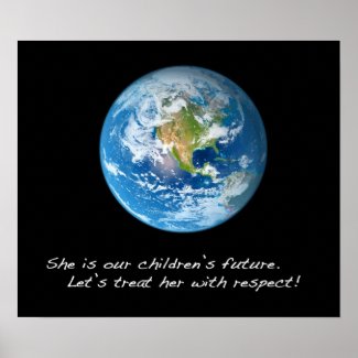 Respect the Earth print