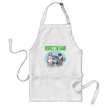 Respect The Game Aprons