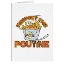 Respect The Poutine Cards